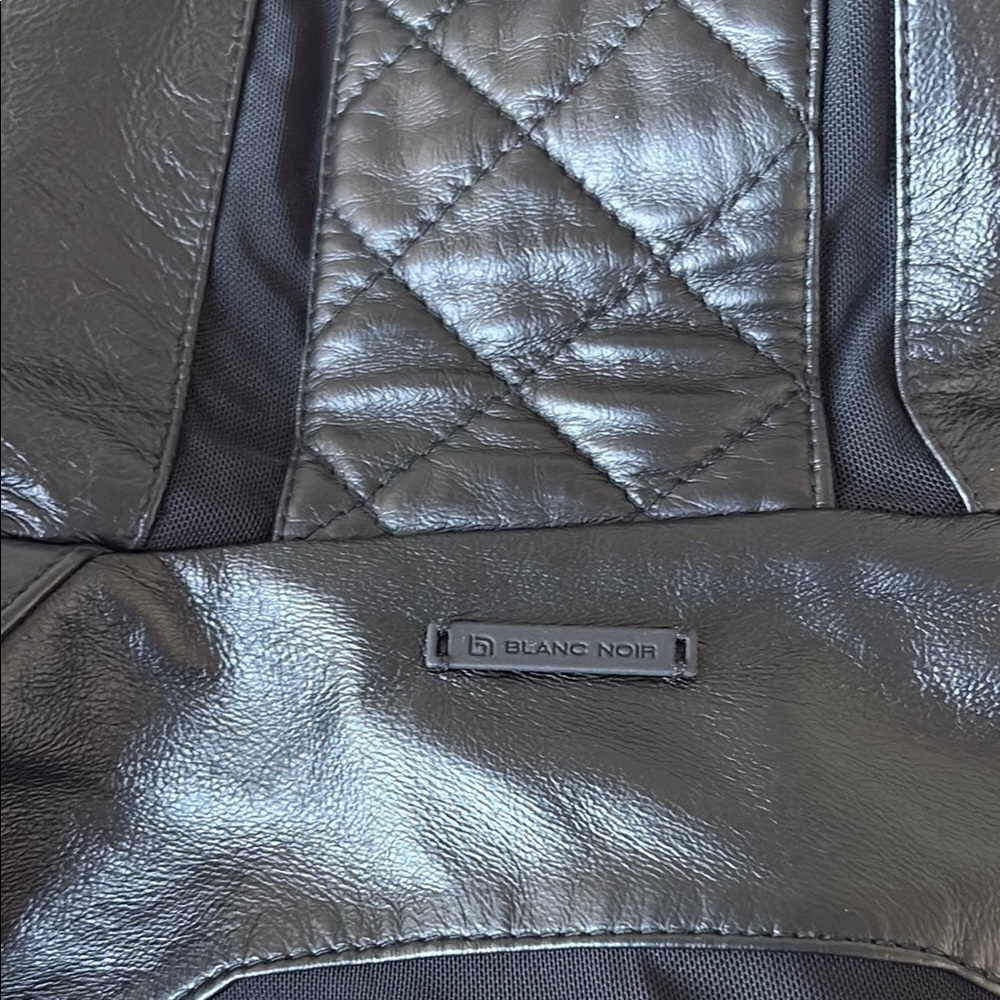 Blanc Noir x Carbon38 Voyage Hooded Moto Jacket - Picture 11 of 15
